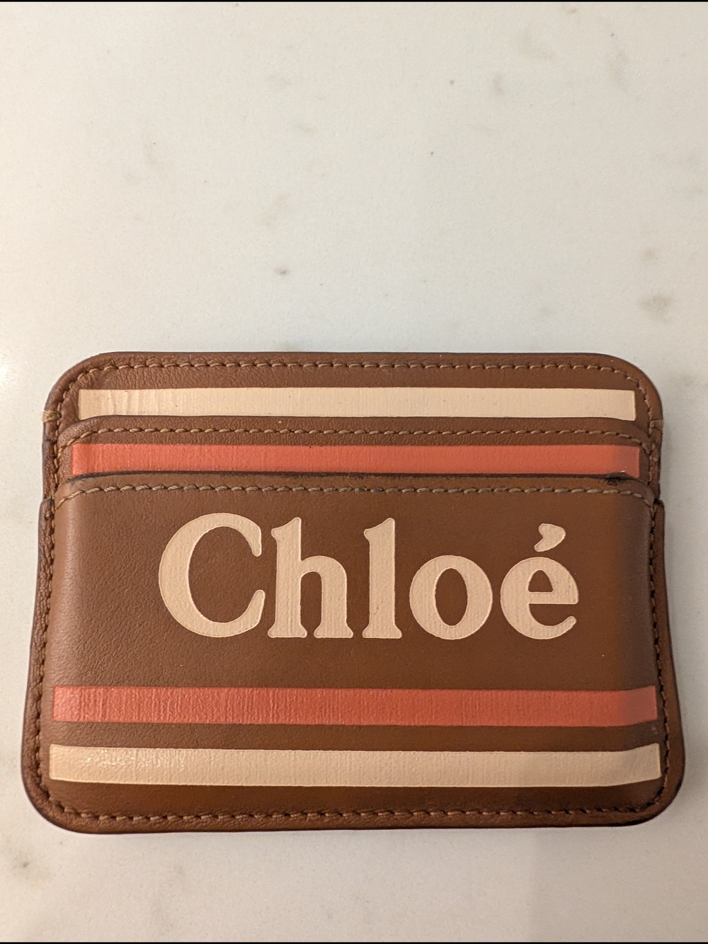 Chloé Leather Cardholder